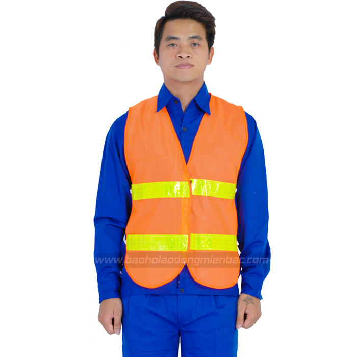 Áo phản quang lưới cam